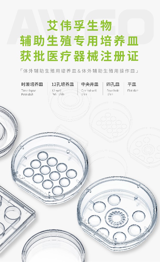喜報(bào) | 艾偉孚生物輔助生殖專用培養(yǎng)皿已獲批醫(yī)療器械注冊(cè)證！